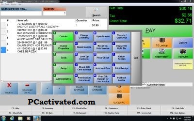 Free Cash Register Software for Window 10 Updated Version