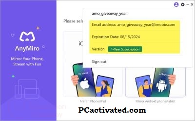 Anymiro Latest Version Free to Download 