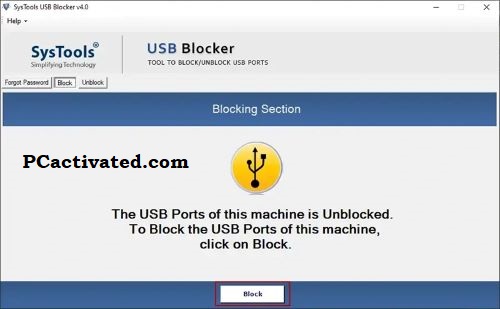 Sys Tools USB Blocker Latest Version 2024