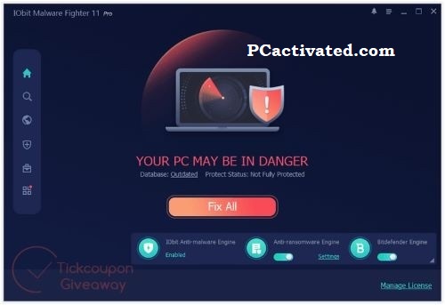 IObit Malware Fighter 11.2 key 2024 Latest Version