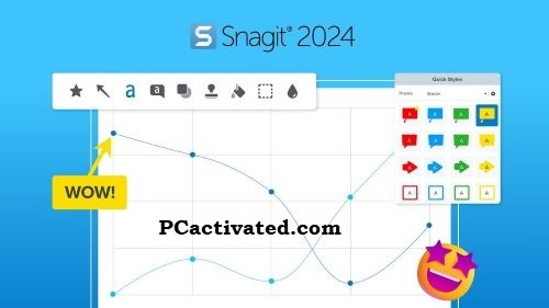 TECHSMITH SNAGIT 2024 PC Updated 2024.2.2. Version